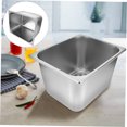 thumbnail image 4 of HIAKDOFT Stainless Steel Buffet Tray Food Storage Rectangular Design 1Set, 4 of 8