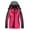 Hot Pink, variant on Diamond Candy Women's Waterproof Rain Jacket with Hood Windproof Lightweight Outdoor Raincoat for hiking skiing