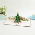thumbnail image 3 of Papercraft Handmade 3D Greeting Cards for All Occasions Pop Up Card For Anniversary, Birthday, Valentine, Wedding, Congratulations Cards (tree), 3 of 5