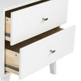 thumbnail image 5 of Allora Modern 4-Drawer Laminated Composite Wood Chest in White, 5 of 9
