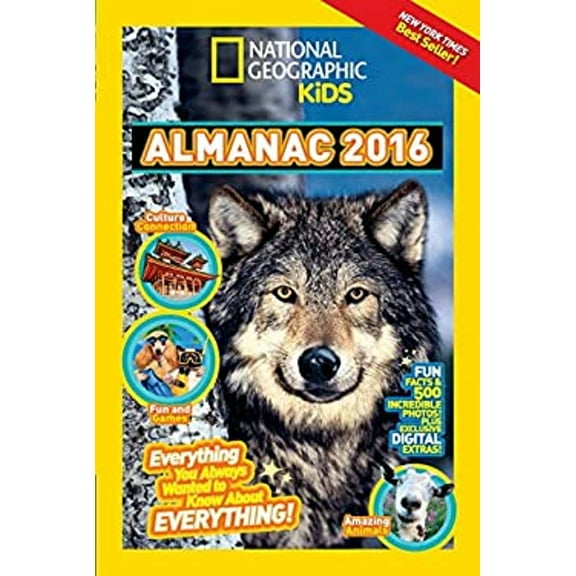 Pre-Owned National Geographic Kids Almanac 2016 (Hardcover) 1426319223 9781426319228