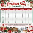 thumbnail image 3 of Pet Hoodie With Cat Dog Pouch Christmas Pet Carrier Costume Oversized Fall Winter, 3 of 8