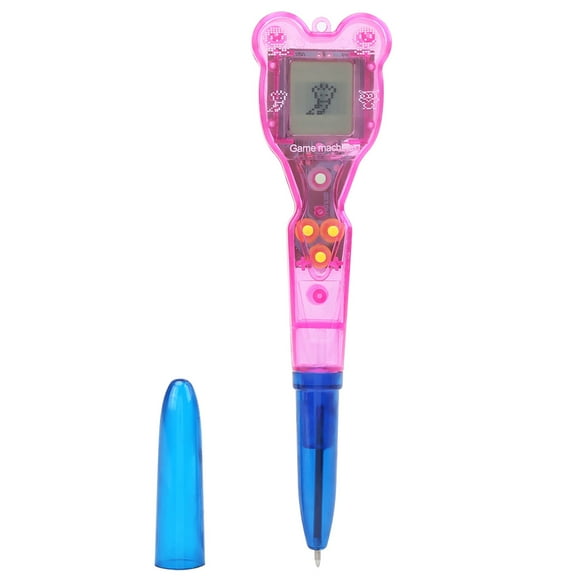 Children Kids Electronic Toys Nostalgic Virtual Digital Pet Pen Handheld Game Machine (Pink)