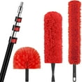 thumbnail image 1 of 30 Foot High Reach Dusting Kit with 6-24 Foot Extension Pole // High Ceiling and Cobweb Duster with Telescopic Pole // Microfiber and Outdoor & Indoor Extendable Duster Cleani, 1 of 7