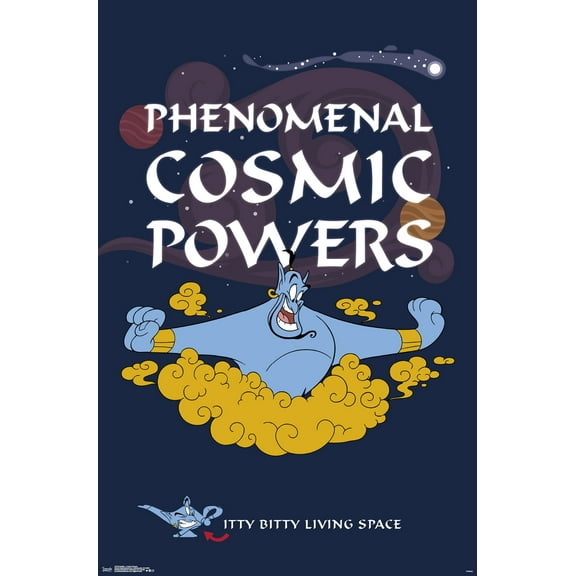 Disney Aladdin - Cosmic Powers Wall Poster, 22.375" x 34"