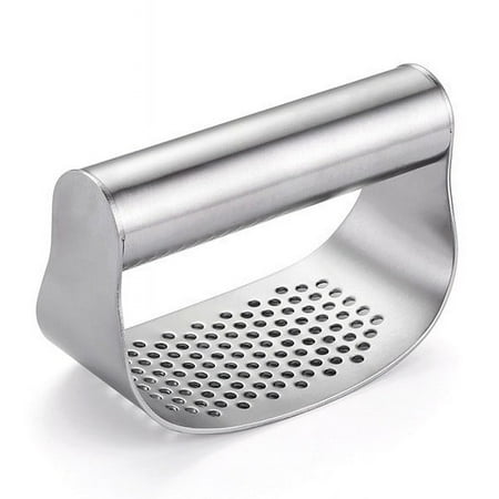 

Tool Box in Clearance Food Grade Mini Stainless Steel Garlic Press Circular Handheld Garlic Press Manual Ginger Garlic Masher