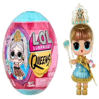 L.O.L Surprise! LOL Surprise Queens Dolls with 9 Surprises Including Doll, Fashions, Royal Themed Accessories, Gift for Girls Age 4+