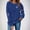 (Fashion 45)Navy, variant on Aimik Halloween Sweatshirt for Women Spooky Ghost Pumpkin Graphic Sweatshirt Crewneck Long Sleeve Casual Pullover Top
