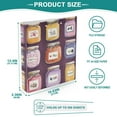 thumbnail image 3 of FORMRS 3 Ring Binder with Pockets 1.5" D-Rings Clip Board 200 Sheets Capacity, Purple Jam, 3 of 8