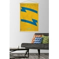 thumbnail image 2 of NFL Los Angeles Chargers - Logo 25 Wall Poster with Magnetic Frame, 22.375" x 34", 2 of 5