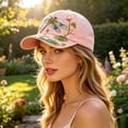 thumbnail image 7 of Garden Morning Cap, Adjustable Floral Animal Print Hat, Breathable & Comfortable Fit Hat, Packable Sun Hat for Casual Weekend Outdoor(Dragonfly), 7 of 7