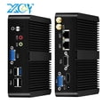 thumbnail image 2 of Mini PC sin ventilador XCY Intel Celeron J1900 de cuatro núcleos a 2,0 GHz, 2 x RS232, 2 x LAN, Windows 10, Linux, computadora industrial con IoT integrada, 2 of 4