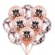 thumbnail image 1 of KAKOWELY 20 globos decorativos de látex con forma de corona y lentejuelas para 30 cumpleaños (10 globos de látex, 10 globos de lentejuelas, oro rosa), 1 of 4