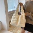 thumbnail image 2 of Bolsos tipo hobo con burbujas para mujer, bolso tipo tote con burbujas, bolso tipo nube, bolso tipo hobo, bolsos casuales, cartera, bolso de trabajo, 2 of 6
