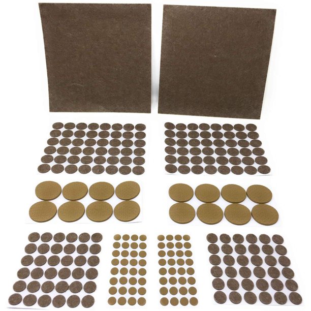 250pc Furniture Protector Set Non Slip Felt Furniture Pads for