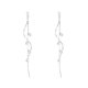 thumbnail image 2 of Pendientes para mujer, regalos para mujer, pendientes largos con borlas de moda para mujer, pendientes únicos, pendientes festivos, joyería decorativa, pendientes de metal., 2 of 3