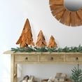 thumbnail image 6 of Decorative Table Top Pine Tree Sculptures - Set of 3, 6 of 6