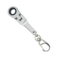 thumbnail image 2 of Llavero de llave de llave de trinquete de 10 mm, llavero portátil para adultos, regalo mecánico de servicio pesado, llavero mecánico de llaves plateado, 2 of 8