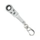 thumbnail image 2 of Ratón de llave de llave de llave de llave de llave de 10 mm Regalo mecánico de servicio pesado para adultos Mini llave de llave llave colgante plateado, 2 of 8