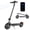 Gray, variant on iScooter Electric Scooter for Adult, 500W Motor, 23 Miles Long Range, 22 mph & 10" Pneumatic tire Folding Commuter Electric Scooter Teens, Superior Performance Smart App & Dual Braking(Black)