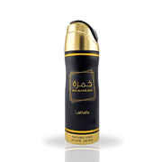 Khamrah by Lattafa, 6.7 oz Perfumed Deodorant Spray for Unisex