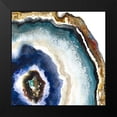 thumbnail image 2 of Pinto, Patricia 15x15 Black Modern Framed Museum Art Print Titled - Up Close Agate Watercolor II, 2 of 5