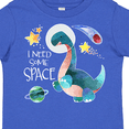 thumbnail image 4 of Inktastic I Need Some Space Dinosaur Astronaut with Stars and Planet Boys or Girls Toddler T-Shirt, 4 of 5