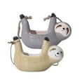 thumbnail image 3 of Sloth Flower Pot Container Vivid Sloth Garden Pot Ceramics Sloth Flowerpot Decor Planter Hanging Pot Cute Sloth Flowerpot Home Decor for Home Balcony Garden Patio Decoration, 3 of 8