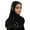 Black, variant on Hauaitttt Women's Solid Color Hijab Fashionable Elastic Hijab Guy Hairband Mens Running Sweatband Headband Women Cute Athletic Headbands for Men Head Band Women Head Bands Headband for Boys Sports