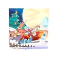 thumbnail image 2 of QTOCIO Christmas Decorations, Christmas Card Greeting Card with Envelope Merry Christmas Holiday Christmas Card Thank You Card Christmas Year Gift Christmas, 2 of 9