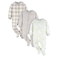 thumbnail image 1 of Pijama de microfibra neutra Gerber para bebés y niños pequeños, paquete de 3, tallas 0/3 meses a 5 años, 1 of 8