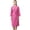 Hot Pink, variant on Unisex Breathable Bathrobe Lightweight Comfortable Home Lounge Wear XXXL Size Black