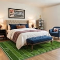 thumbnail image 4 of GENIMO 8'x10' Area Rug for Living Room, Washable Rug Non Slip Soft Football Field Rug for Bedroom Dining Room Home Office, Lawn Green, 4 of 8