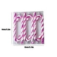 thumbnail image 2 of 6Pcs Glitter Candy Cane Christmas Tree Ornaments, Festive Hanging Decor for Xmas Tree, Home, Office, and Indoor Outdoor Holiday Party Decorations, 2 of 8