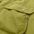 thumbnail image 6 of Men's Lightweight Jackets Waterproof Hooded Casual Windbreaker Jacket With Multiple Zippers Large Cargo Pockets Fall Winter Athletic Outerwear, 6 of 8