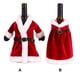 thumbnail image 4 of Billuyoard Funda de botella de vino de Navidad, vestido completo de manga, ropa roja Universal, bolsa de de comedor para el hogar, decoración de boda, Kits de decoración para fiestas G-JT104 Billuyoard HA068079-02, 4 of 6