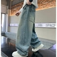 thumbnail image 6 of JIAYUE Boys Pants Pocket Floor-Length Cargo Trousers Fully Elastic Waist Trousers For Children Regular Fit Age 4 12 Years Kids Stylish Sweatpants, 6 of 6