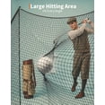 thumbnail image 5 of QinaQin 10x7x3 Ft Golf Practice Hitting Net with Carrying Case, Heavy-Duty Training Net, Suitable for Backyard, Indoor and Outdoor Chipping Practice, Designed By Golfer for Golfers, 5 of 7