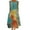 Yellow womens dresses, variant on Summer Saving Wycnly Womens Dresses Fashion Loose Pocket Ruffle Layer Swing Tunic Tank Long Dresses Fashion Floral Print V-Neck Sleeveless Maxi Summer Dress Multicolor l