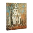 thumbnail image 4 of Stupell Industries Classic Church At Old Lyme Buildings & Architecture Painting Wrapped Canvas Art Print Wall Art, 30 x 40, 4 of 8