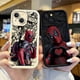 thumbnail image 2 of Funda de teléfono de Deadpool de Marvel, carcasa protectora a prueba de golpes para iPhone 16, 15, 14, 13, 12, 11 Pro Max, 16, 15, 14, 8, 7 Plus, X, XS Max, 8, 7, 2 of 5