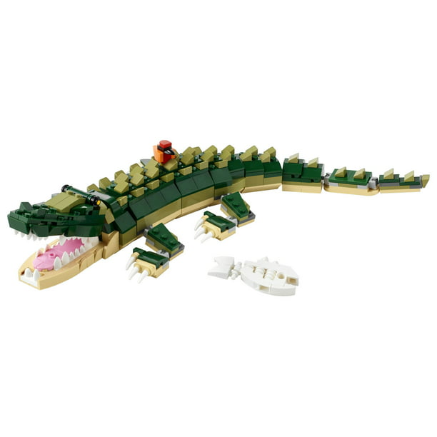 LEGO Creator 3in1 Crocodile 31121 Building Toy Animal Toys for Kids (454 Pieces) - Walmart.com
