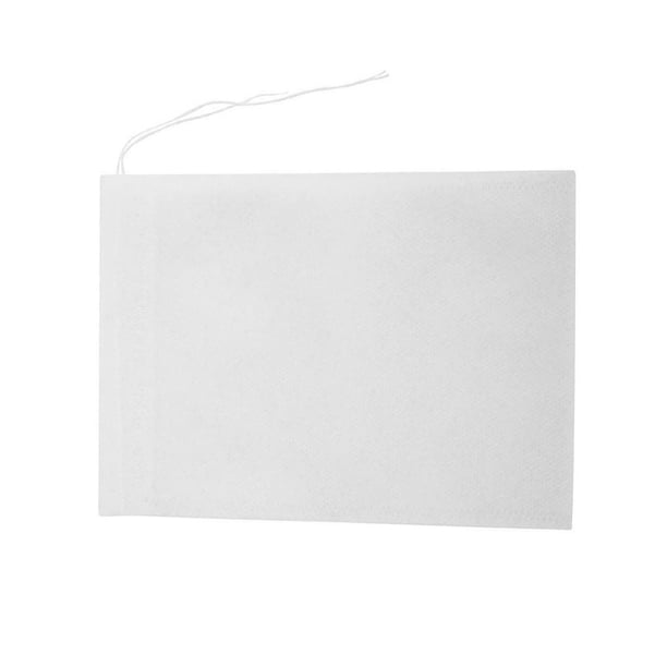 Bewildely Bolsitas de té Telas no tejidas Bolsas de té perfumadas Colador Cordón Bolsa de hierbas Teteras TYPE2 100 pièces 5.5x7cm Bewildely JJ8491-01