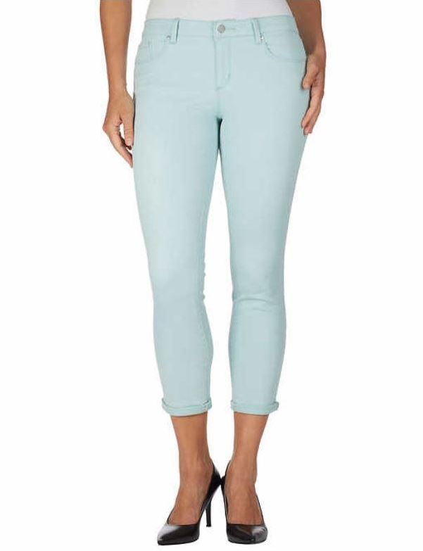 jessica simpson rolled crop skinny jeans