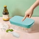 thumbnail image 1 of Ice Cubes Tray With Lid And Bin Press Type Easy Release 28Pcs Ice Cubes Molds Ice Box Holder Comes With ScoopTeissuly Clearance (Mint Green, ) Teissuly WER202308291880, 1 of 6