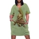 thumbnail image 1 of Vestido holgado con bolsillos para mujer, elegante y holgado, de verano., 1 of 6