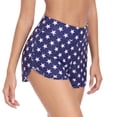 thumbnail image 6 of RELLECIGA Women's Stars High Waisted Swim Shorts Swim Board Shorts for Women Size L, 6 of 9