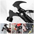 thumbnail image 4 of 12-in-1 Multitool Survival Hammer with Pouch (Black), 4 of 5