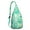 Greenish-blue-28, variant on Tropical Beach Sunset Sling Backpack - Colorful Hawaii Inspired Design, Multi-Pocket Travel Companion