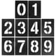 thumbnail image 2 of 1 Set Number Stencil 0-9 Address Number Stencil Number Templates For Painting On Wood, 2 of 4